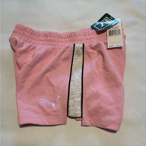 Puma Shorts Girls Large Pink - Picture 1 of 3